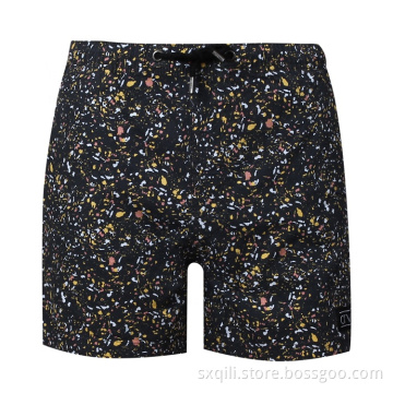 summer cotton hawaiian swim mens beach shorts swimwear
